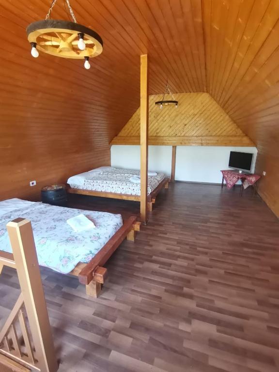 Postel nebo postele na pokoji v ubytování La Nera