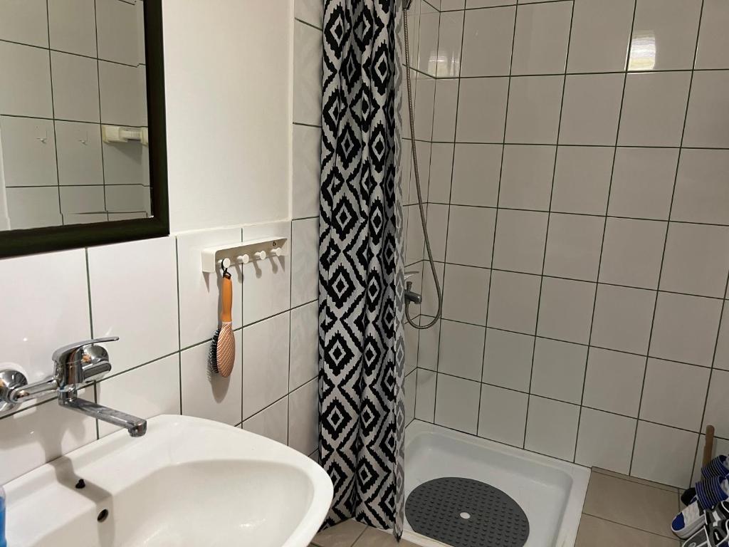 Koupelna v ubytování Sremski Karlovci Center Homestay