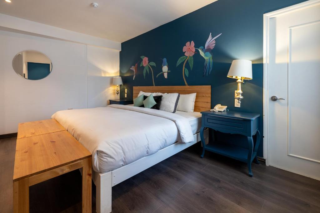 Letto o letti in una camera di Tariq Boutique