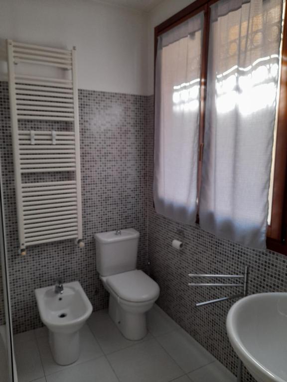Koupelna v ubytování A Casa di Sole