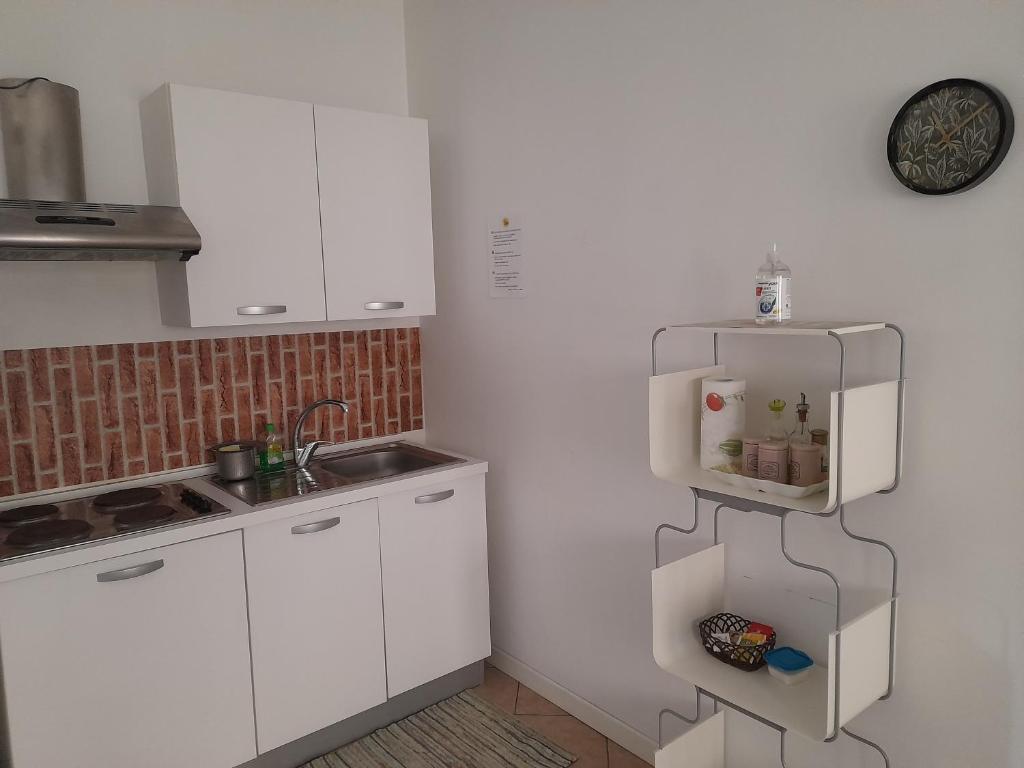 Kuchyň nebo kuchyňský kout v ubytování A Casa di Sole
