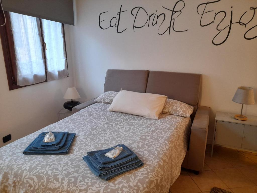 Postel nebo postele na pokoji v ubytování A Casa di Sole
