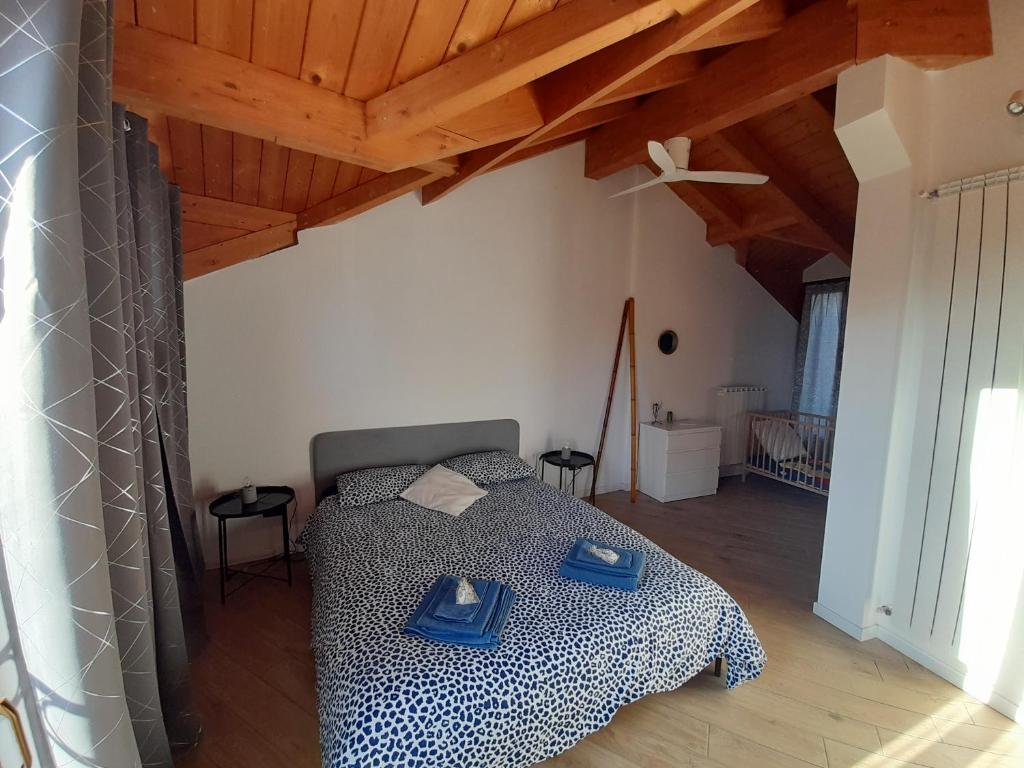 Postel nebo postele na pokoji v ubytování A Casa di Sole
