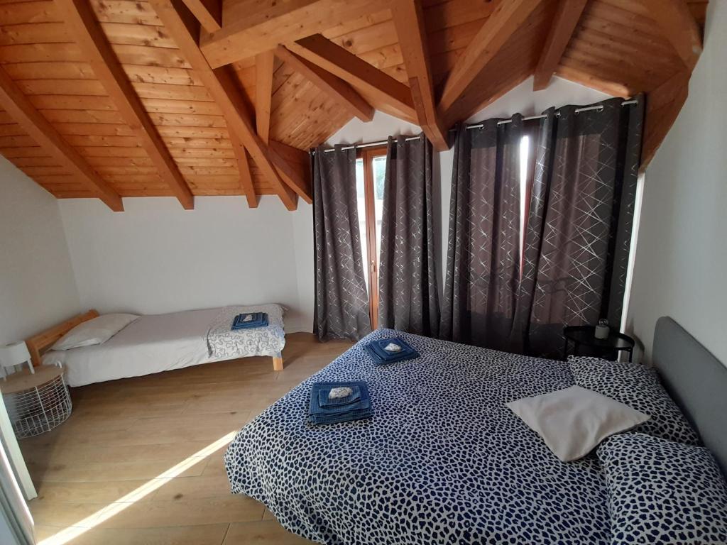 Postel nebo postele na pokoji v ubytování A Casa di Sole