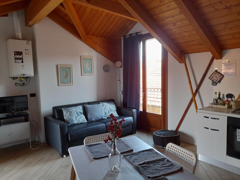 Posezení v ubytování A Casa di Sole