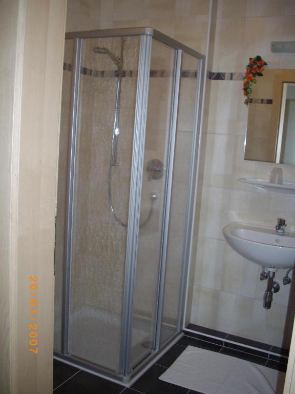Kúpeľňa v ubytovaní Ferienhaus Zillertal
