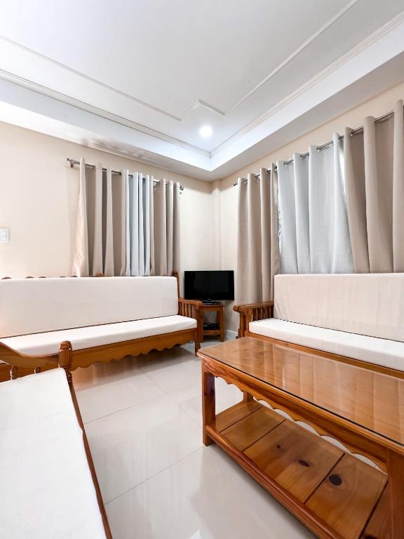 Posezení v ubytování Cozy Millenium House
