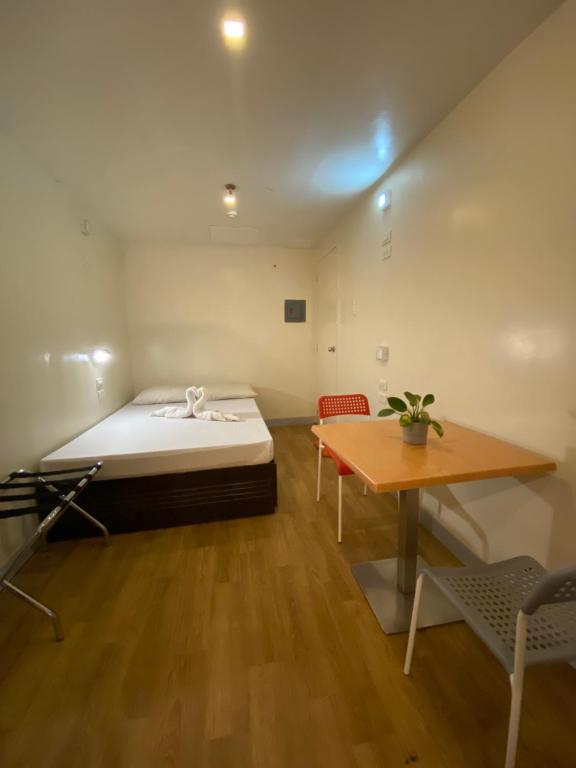 Postel nebo postele na pokoji v ubytování Burgos Hub Hostel