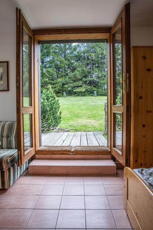 Zahrada ubytování chalupa Pod Metodkou