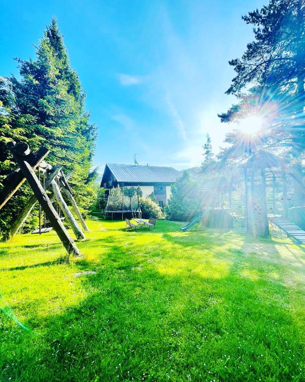 Zahrada ubytování Pension Imlauf