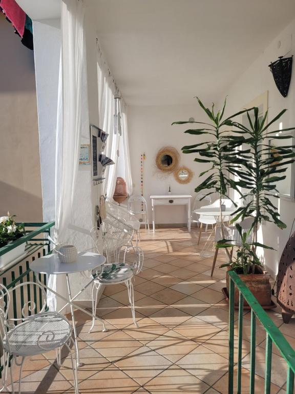 Posezení v ubytování B&B Dal Nonno