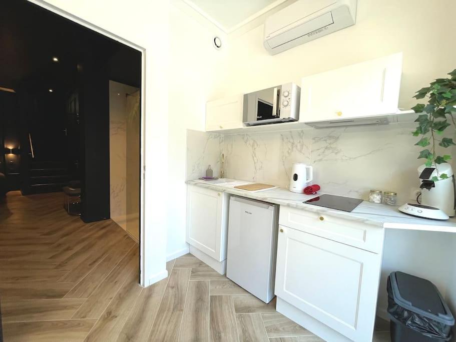 A cozinha ou cozinha compacta de myinsolite-l&#39;onyx