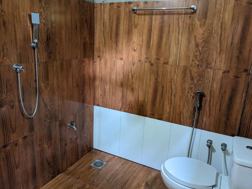 Koupelna v ubytování Afenta Motel- Mihintale