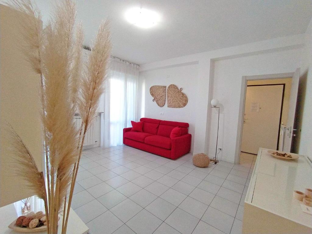 A seating area at Casa Emmeti