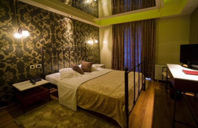 Postel nebo postele na pokoji v ubytování HOTEL PRIVE