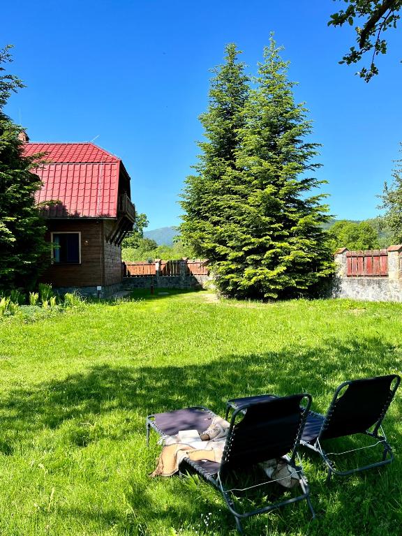 Zahrada ubytování House Girska Rika