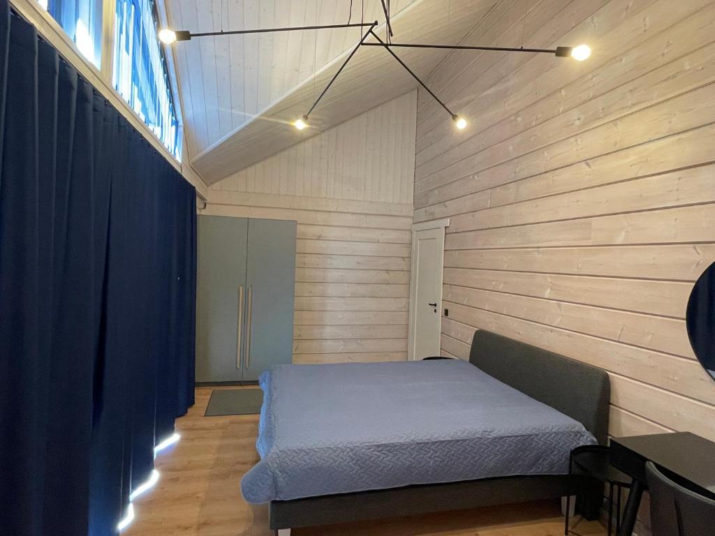 Postel nebo postele na pokoji v ubytování Peipsi Villad