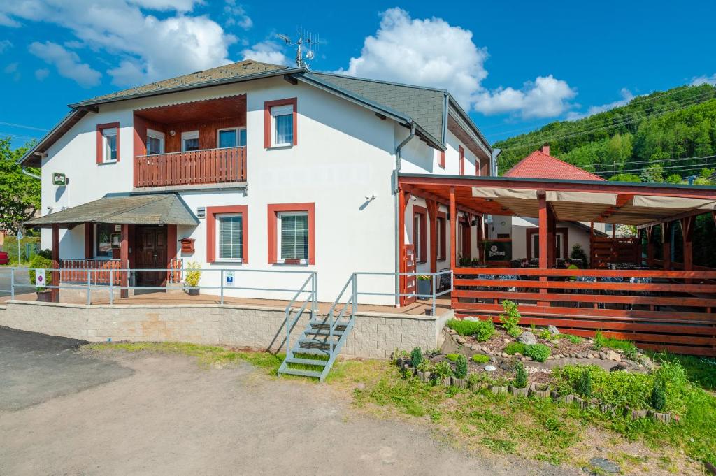 Budova, kde se penzion nachází