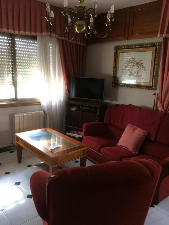 Posezení v ubytování Casa Nanda