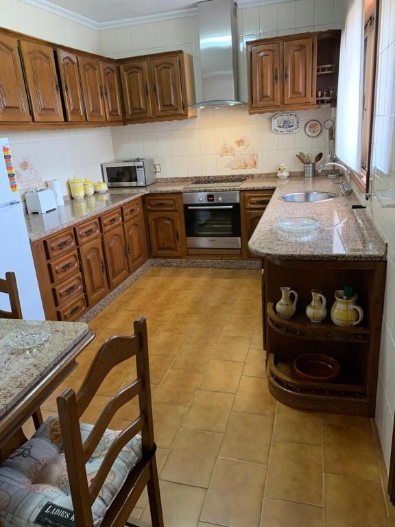 Kuchyň nebo kuchyňský kout v ubytování Casa Nanda