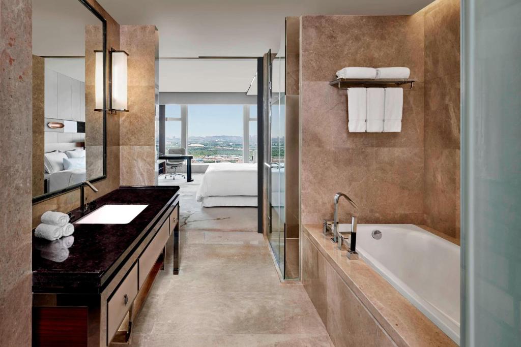 Koupelna v ubytování The Westin Pazhou