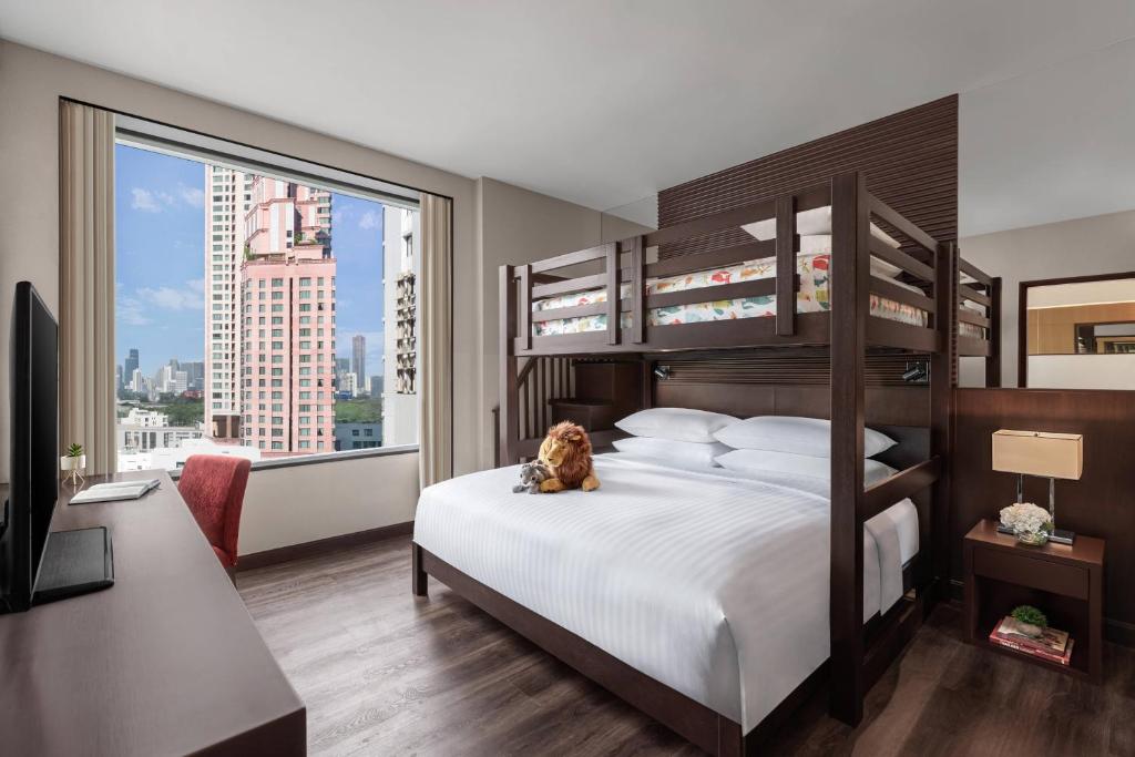 Marriott Executive Apartments - Sukhumvit Park, Bangkok - Suite Familiare Con 1 Camera Da Letto, 1 King Bunk