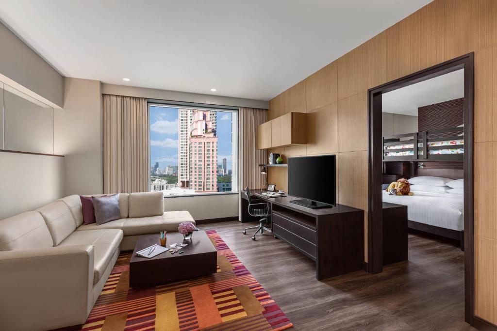 Marriott Executive Apartments Sukhumvit Park, Bangkok - Resim 24