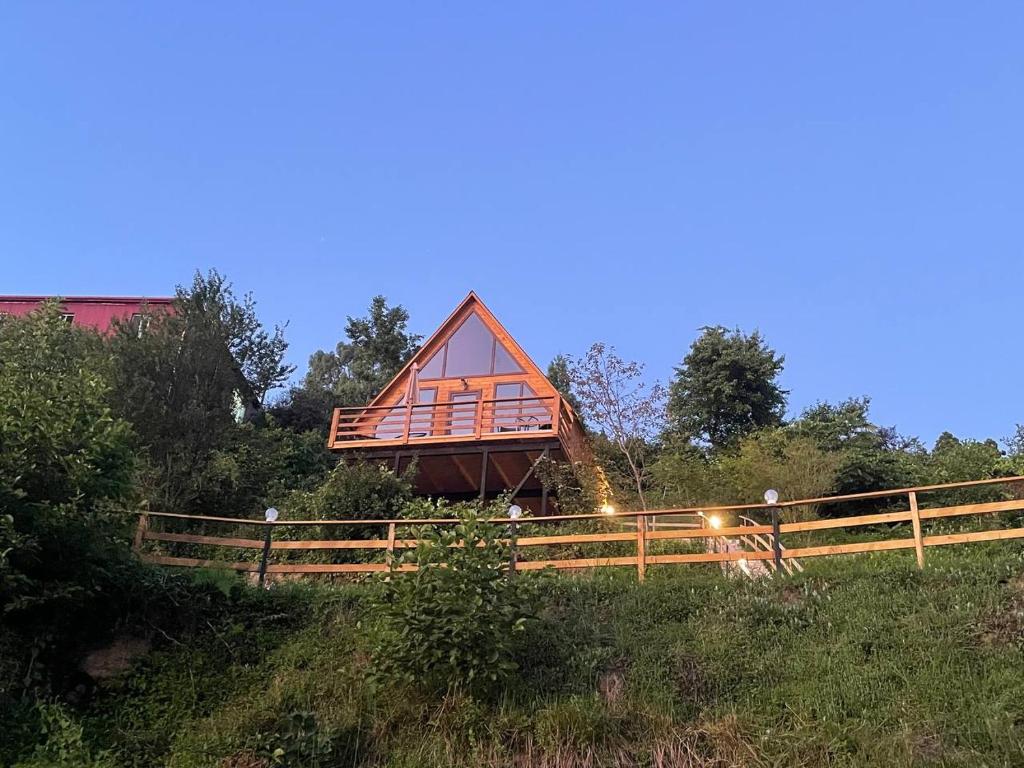 Budova, kde se prázdninový dům nachází