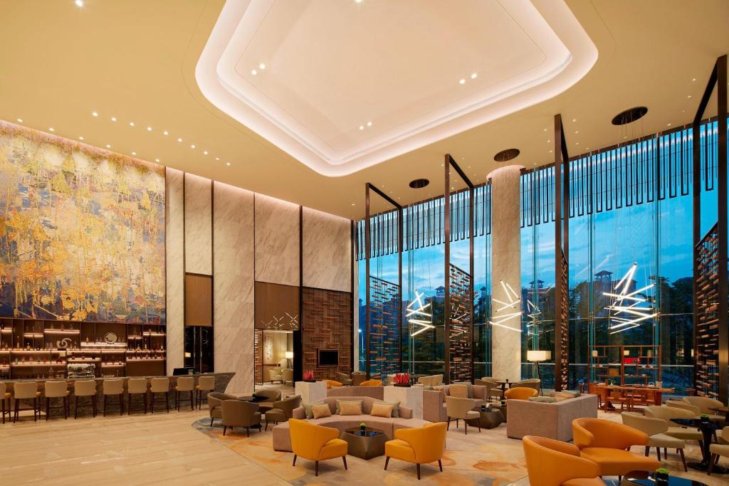 Posezení v ubytování Sheraton Guangzhou Nansha Hotel