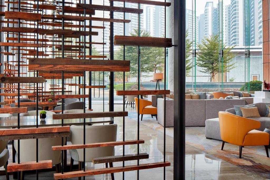 Posezení v ubytování Sheraton Guangzhou Nansha Hotel