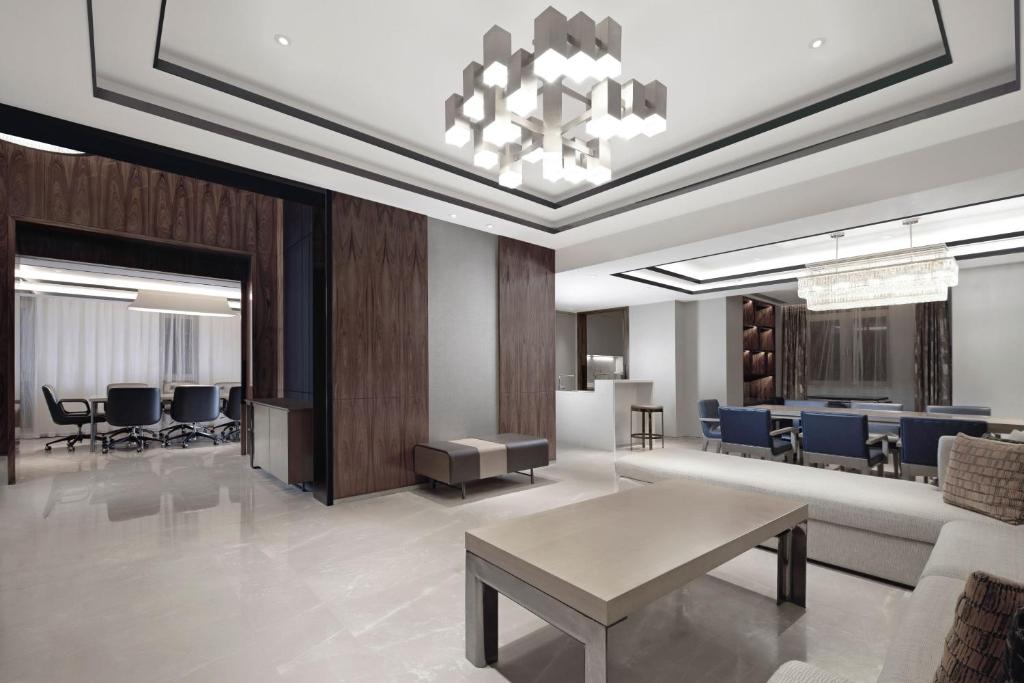 Posezení v ubytování Sheraton Shanghai Chongming Hotel