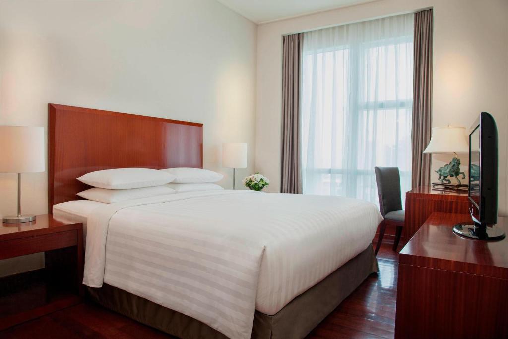 The Mayflower, Jakarta-Marriott Executive Apartments - Ejecutivo De Tres Habitaciones - Vista A La Ciudad