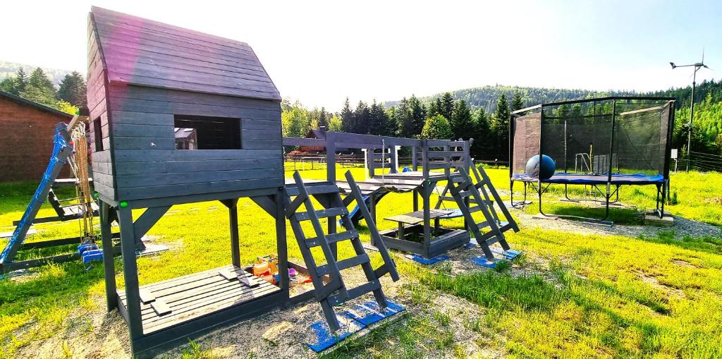 Detský kútik v ubytovaní Ośrodek Wczasowy Na Borach