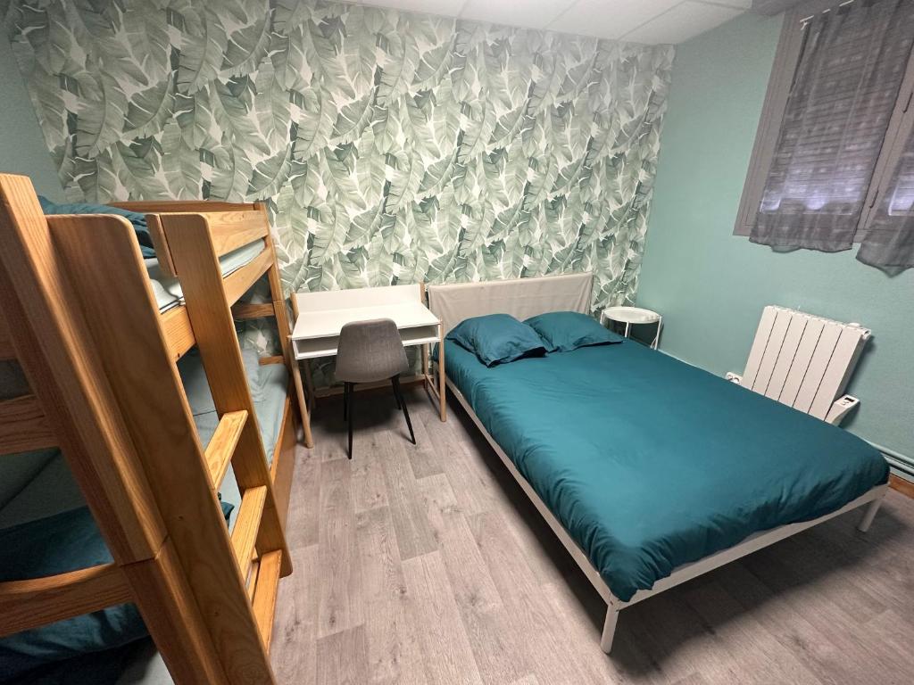Postel nebo postele na pokoji v ubytování Hotel Caplandes
