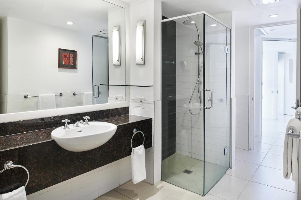 Koupelna v ubytování Sheraton Denarau Villas