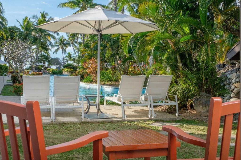 Zahrada ubytování Sheraton Denarau Villas