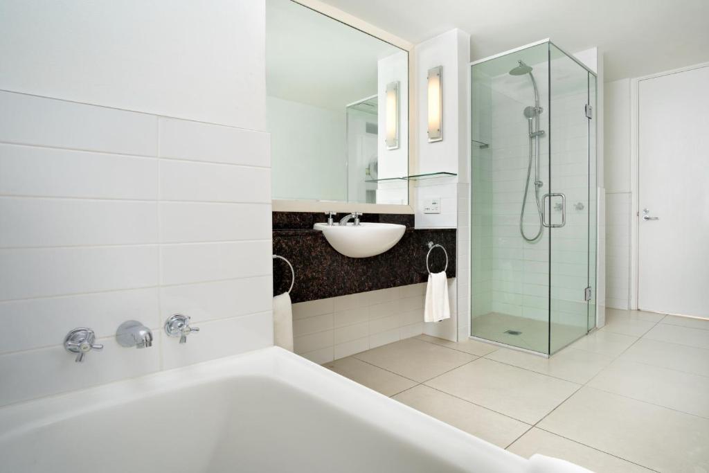 Koupelna v ubytování Sheraton Denarau Villas