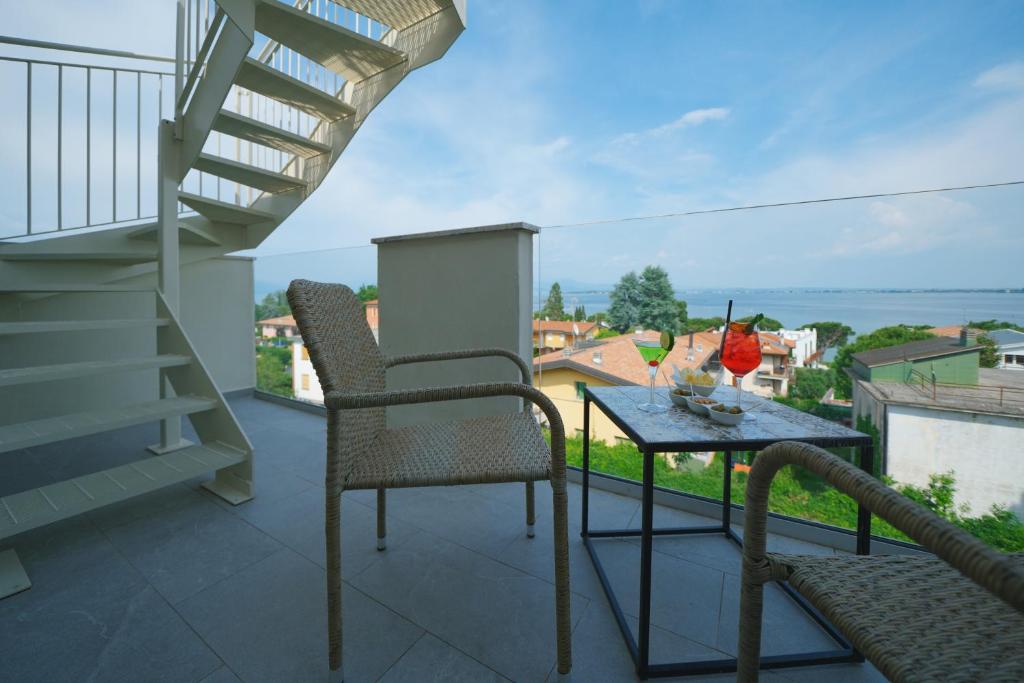 Balkón alebo terasa v ubytovaní Hotel Palazzo del Garda & Spa