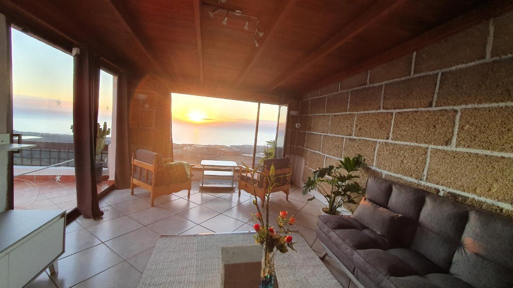 Posedenie v ubytovaní Lovely two bedroom apartment with amazing view