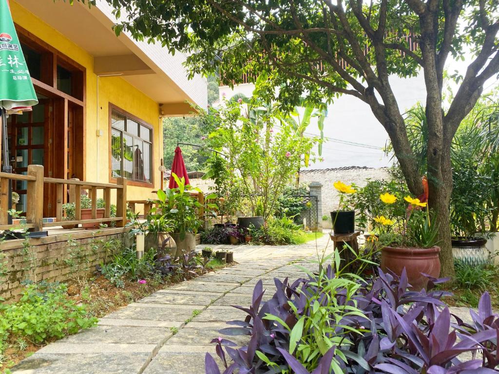 Zahrada ubytování YangShuo Eden Inn