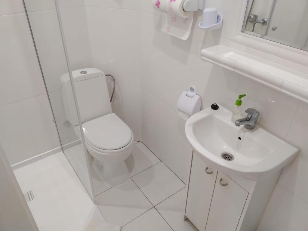 Kúpeľňa v ubytovaní Casablanca Pokoje i Apartamenty