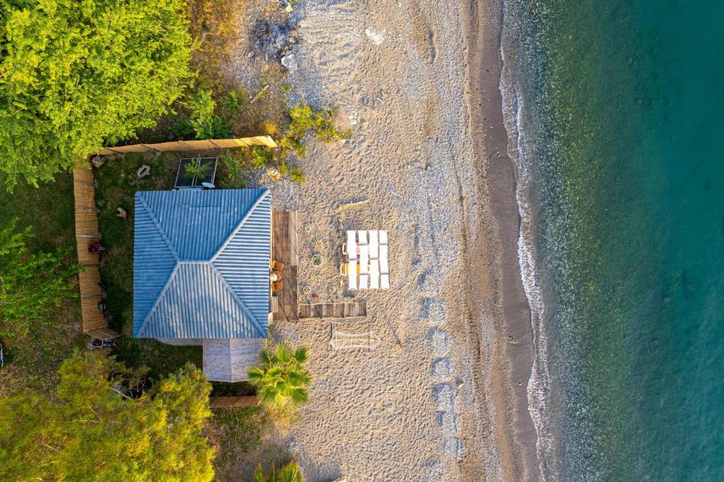 Letecký snímek ubytování Sammy's Beach House
