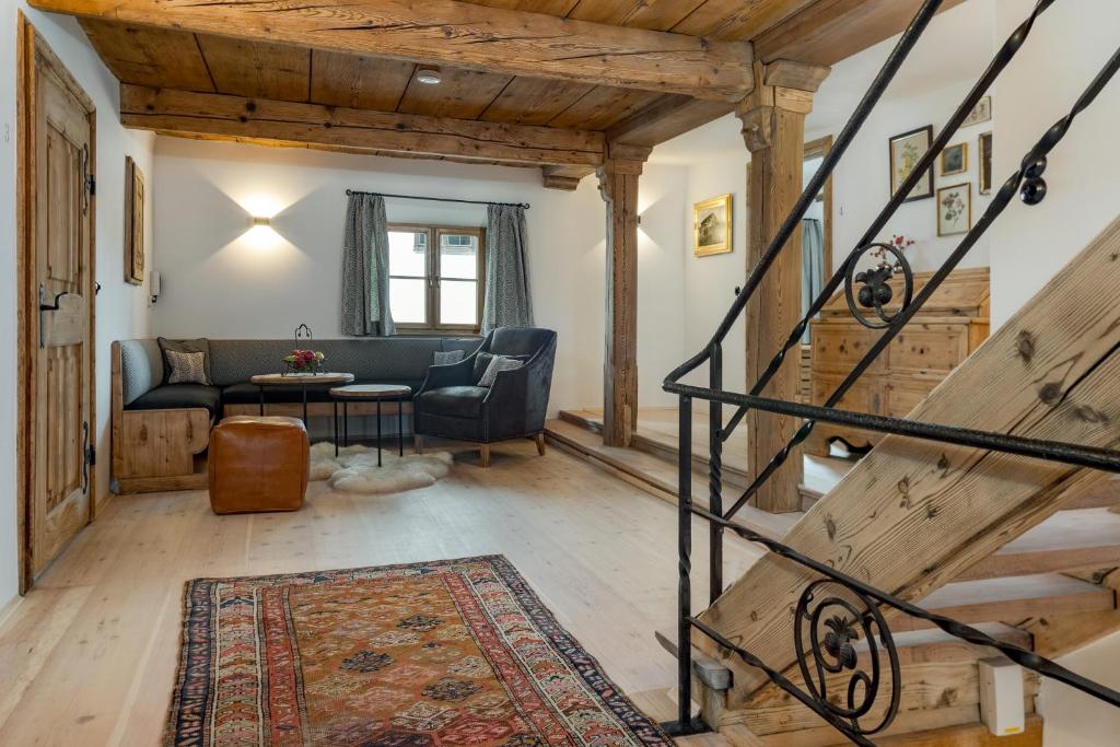 Posezení v ubytování Hotel Gut Ising