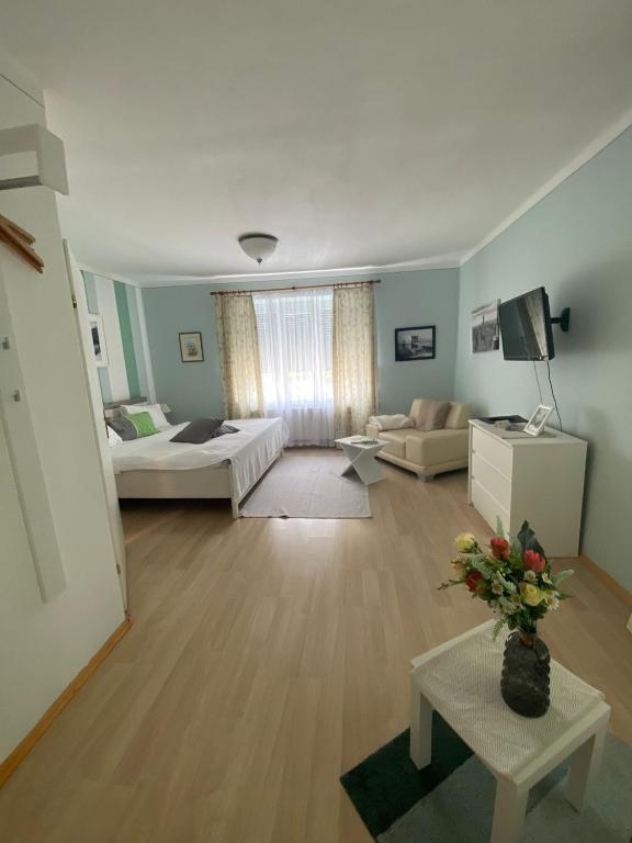 Postel nebo postele na pokoji v ubytování Gasthof zur Post