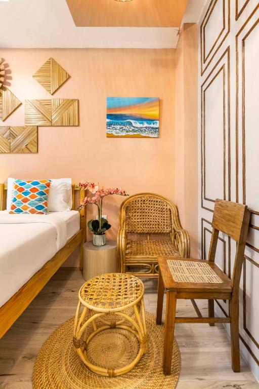 Rain Airport Bed and Breakfast - Salle De Luxe Double Ou Jumelle Avec Balcon