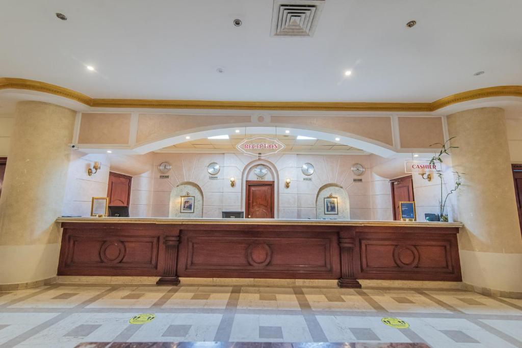 Vstupní hala nebo recepce v ubytování Dexon Roma Hotel