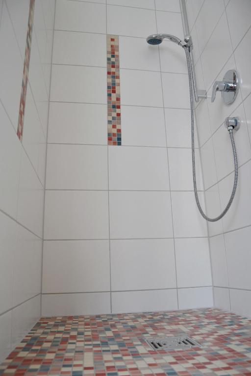 Koupelna v ubytování Baumeisterhaus