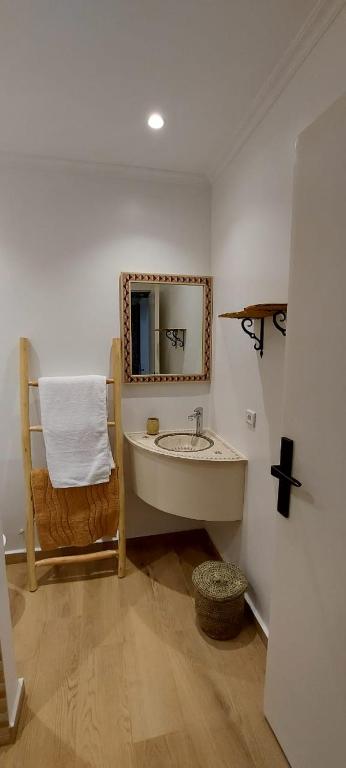 Koupelna v ubytování CASA ZOUINA