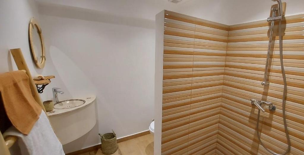 Koupelna v ubytování CASA ZOUINA