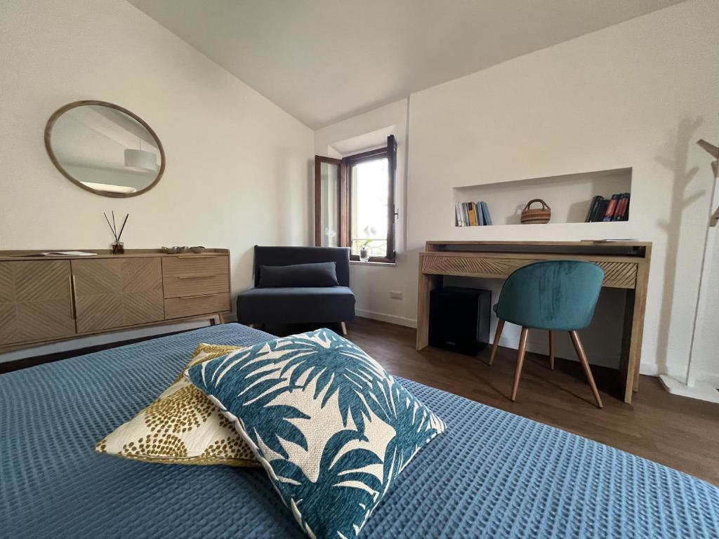 Postel nebo postele na pokoji v ubytování CIVICO 27 rooms